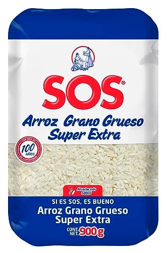 SOS Arroz Grano Grueso Azul 900g