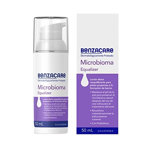 BENZACARE Microbioma Equalizer Loción Hidratante Facial 1 pz 50 ml Hidrata y Calma la Piel Después