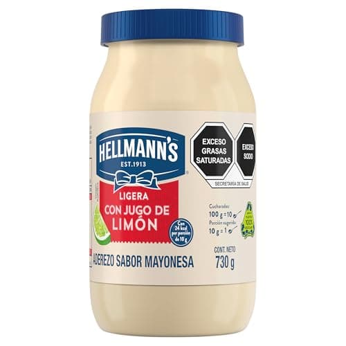 Mayonesa Hellmann's Ligera con Jugo de Limón 730 g