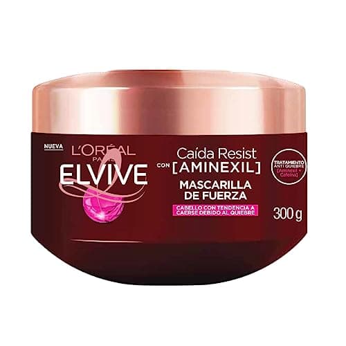 L'Oreal Paris, Mascarilla Para El Cabello Caída Resist Con Aminexil Elvive 300G
