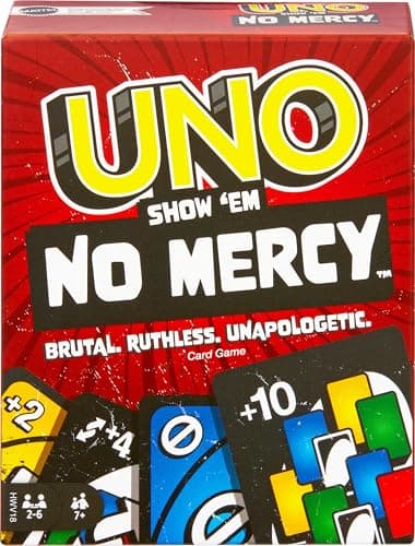 Juego de Cartas Mattel UNO No Mercy