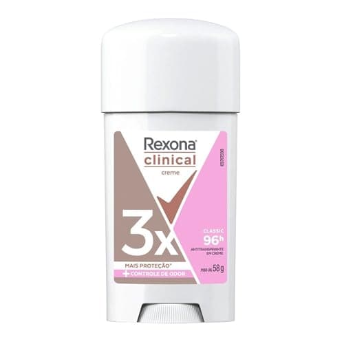 Rexona Clinical Classic Antitranspirante en Crema para Mujer 1 x 58 g