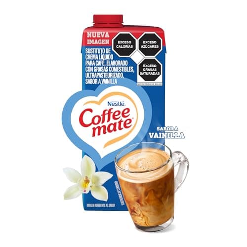 Coffee Mate Sustituto de Crema Para Café Líquido Sabor Vainilla 769.7g