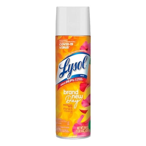 Lysol Desinfectante Antibacterial para Superficies Fragancia Mango & Hibiscus 538g g