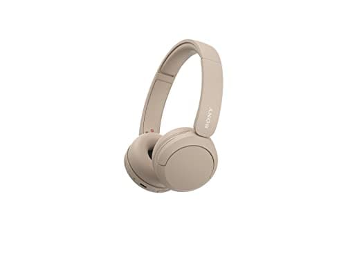 Sony Audífonos inalámbricos on-Ear WH-CH520 hasta 50 Horas de duración de batería, Beige (Versión