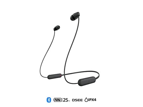 Sony WI-C100 - Audífonos inalámbricos intraauriculares