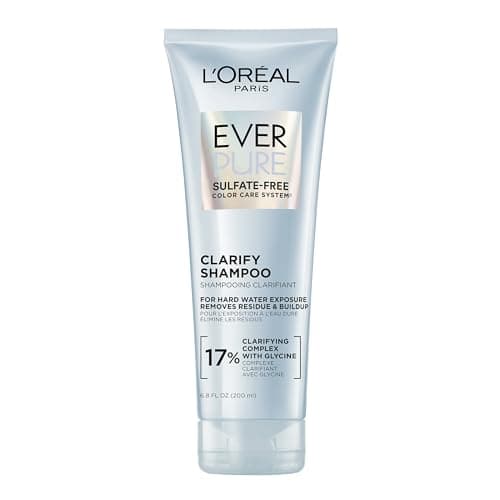 L'Oreal Paris, Ever Pure Shampoo Clarify & Restore, Efecto Detox Purifica, Hidrata Y Reduce El