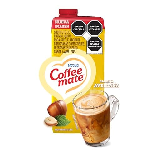 Coffee Mate Sustituto de Crema Para Café Líquido Sabor Avellana 769.7g