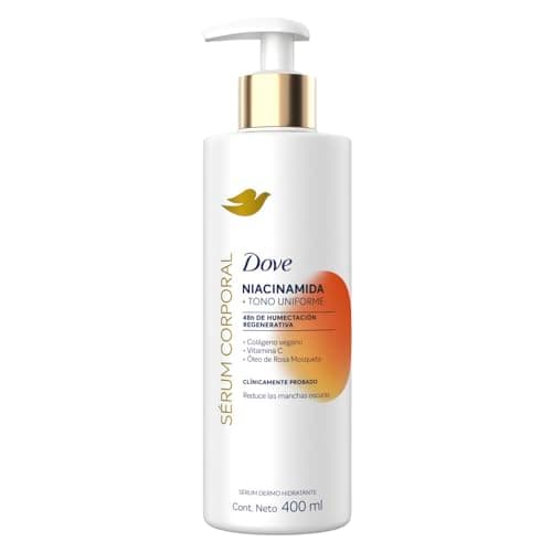 DOVE Sérum Corporal en Crema Tono Uniforme con Niacinamida que reduce las manchas oscuras y humecta profundamente* 400 ml