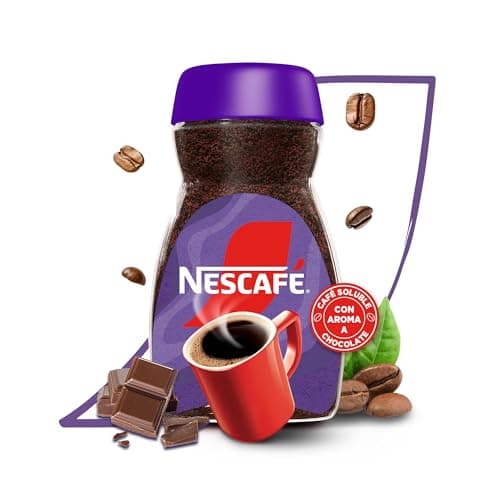 Nescafé Clásico Aroma a Chocolate Café 100% Puro Soluble Frasco de 120g