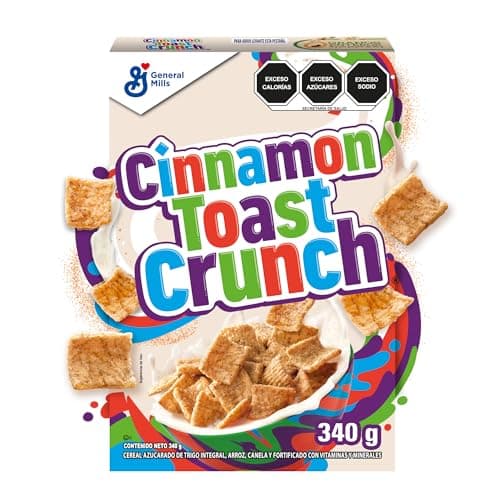 Cereal Nestlé Cinnamon Toast Crunch|Cuadritos Crujientes Azucarados Sabor Canela Elaborados