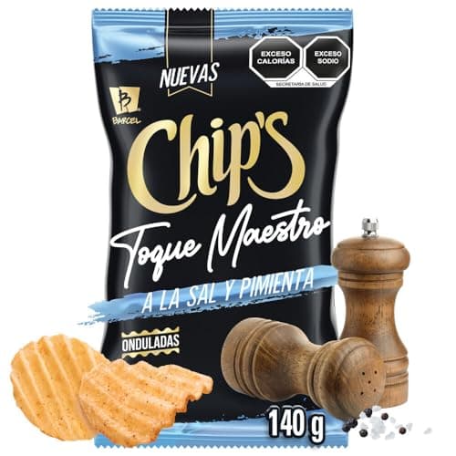 Barcel Chips Toque Maestro Sal y Pimienta 140g