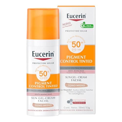 EUCERIN Sun Protector solar Pigment Control Tono Medio FPS50+, 50 ml