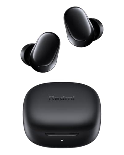 XIAOMI Audífonos Redmi Buds 6 Play Negro, Batería de hasta 36 Horas, Driver de 10mm, 5 ecualizadores, reducción de Ruido AI para Llamadas