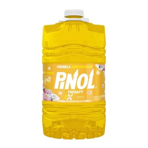 Pinol Aromas Limpiador Multiusos Therapy Happy 5.1L
