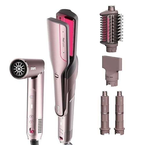 Shark FlexFusion, Alaciadora y Secadora de Cabello Potente