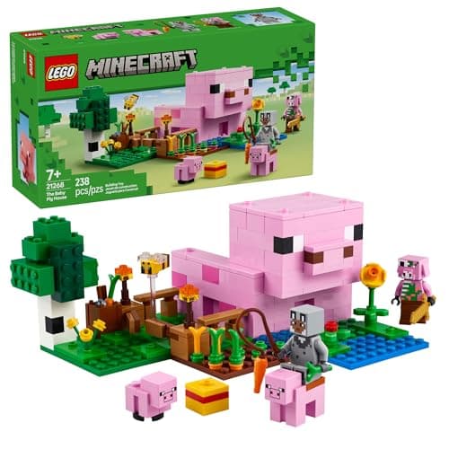 LEGO® Minecraft® La Casa-Cerdo Bebé Juguete de construcción basado en el Videojuego