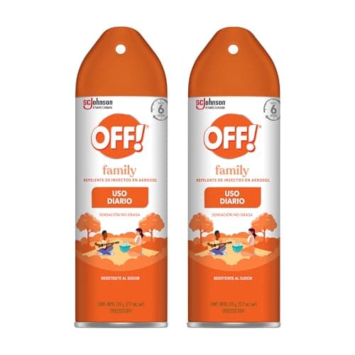 OFF Family Aerosol Repelente pack de 2 unidades 217 ml