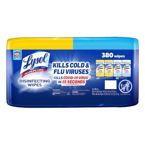 Lysol Toallitas Desinfectantes