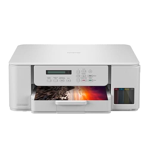 Brother Impresora Multifuncional 3 en 1 Inyección de Tinta Continua a Color DCP-T536DW