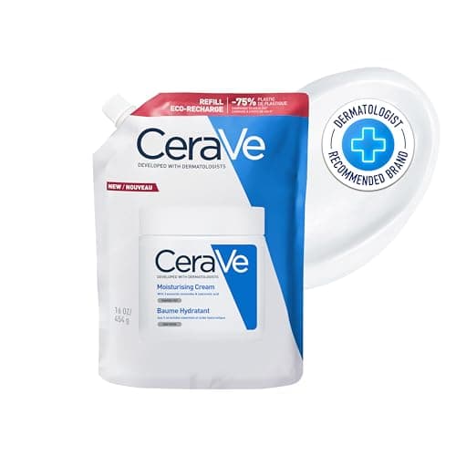 CeraVe Crema Hidratante Refill de Rostro y Cuerpo para Piel Seca a Muy Seca