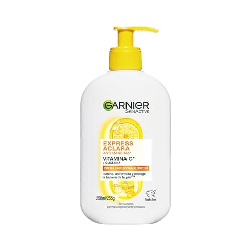 Garnier Skin Active Express Aclara Vitamina C Gel Limpiador Facial