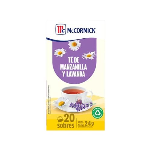McCormick Té de manzanilla y lavanda 20 sobres