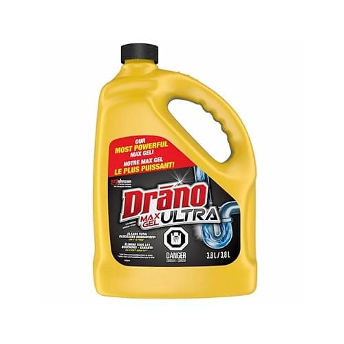Drano Gel Destapacaños Líquido para Lavabo y Regadera, 2.3 L