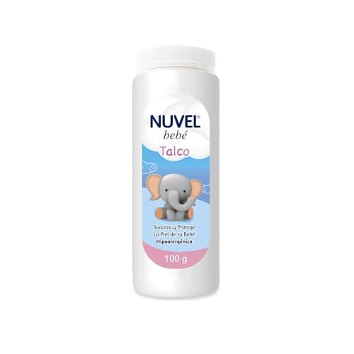 Nuvel Talco para Bebé Extra Absorbente
