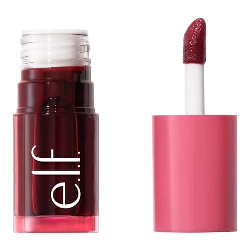 e.l.f. Tinta Sheer For It Blush Tint Left on Red - sheer red