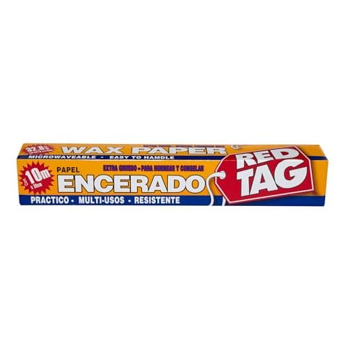 Red Tag papel encerado 10m X 30.5cm