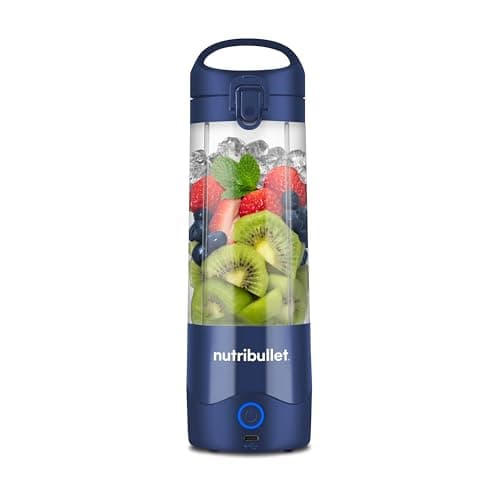 nutribullet Licuadora Portátil Azul Marino 4 piezas