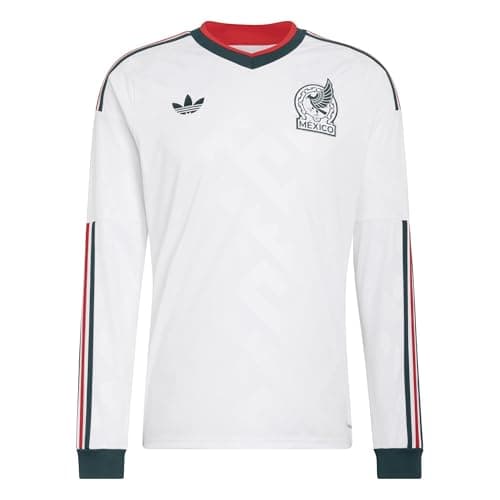 adidas Jersey de Fútbol Visitante Selección Nacional de México 26 Manga Larga para Hombre