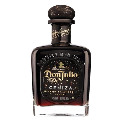 Don Julio, Tequila Añejo Oscuro Edición Especial Ceniza 700 ml, Notas Dulces Ahumadas, Cacao y