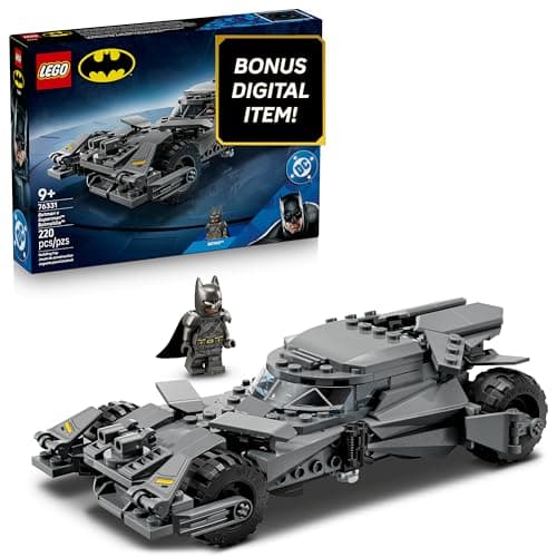 Lego DC Batman Batimóvil de Batman v Superman – Juguete – Kit de Construcción de Auto y Minifigura