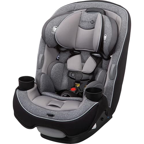 Safety 1st Autoasiento Convertible Grow & Go 3 en 1, Shadow, con protección de impacto lateral, arnés de 5 puntos, con sistema latch y 2 portavasos