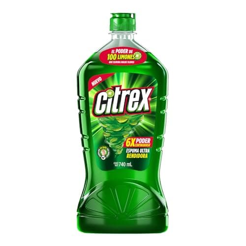 Citrex - Lavatrastes Líquido Aroma Limón 740ml