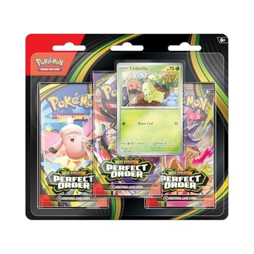 Pokémon TCG: Mega Evolution—Perfect Order 3-Booster Blister