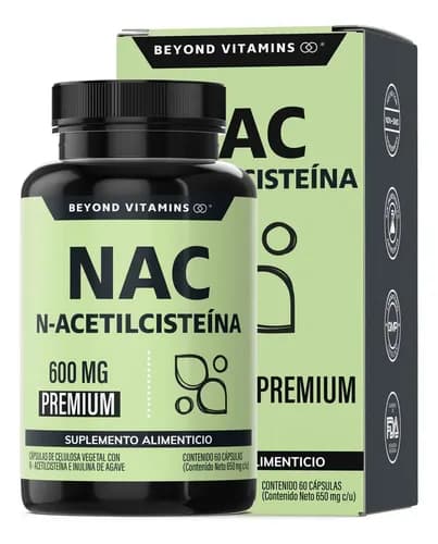 Beyond Vitamins | Nac N-acetil Cisteína 600mg