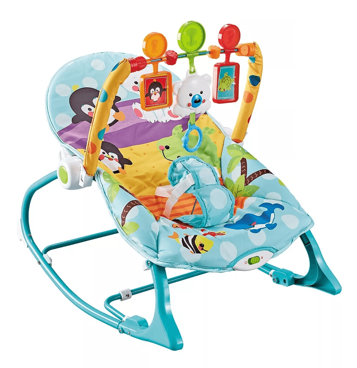 Rocker Silla Vibradora Mecedora De Bebe Musical