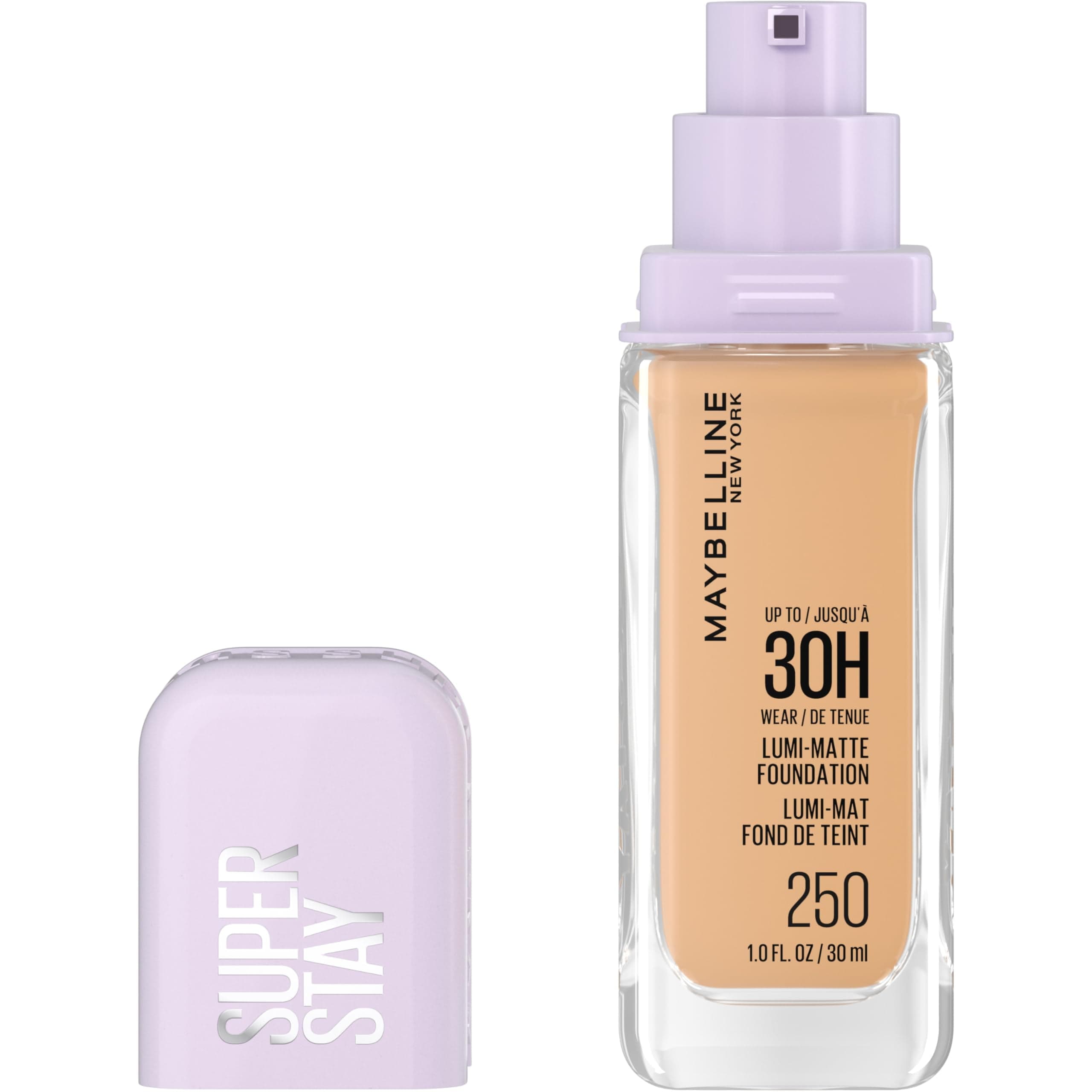 Base de maquillaje Maybelline Super Stay Lumi-Matte 250 30 horas 30 ml