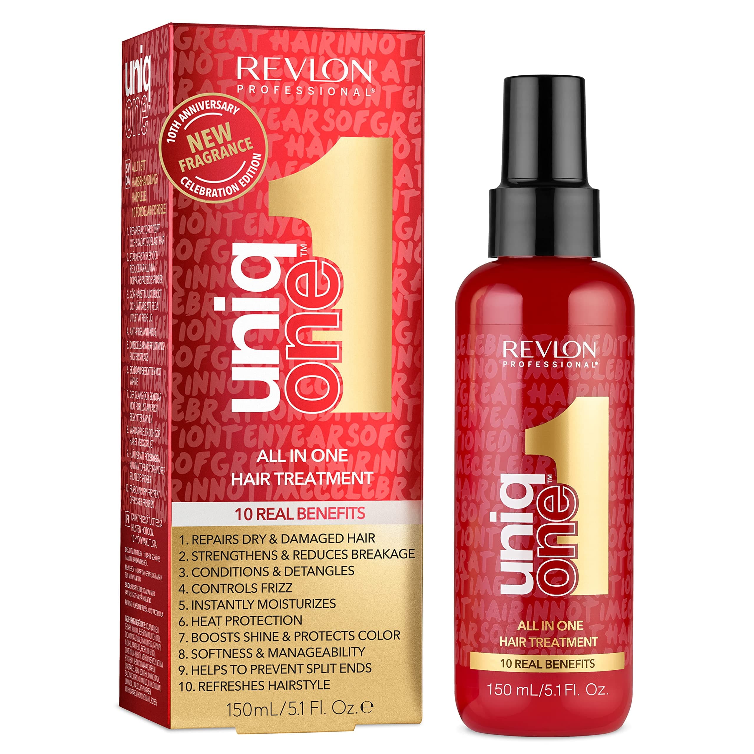 Tratamiento capilar REVLON PROFESSIONAL UNIQONE 150ml Celebration