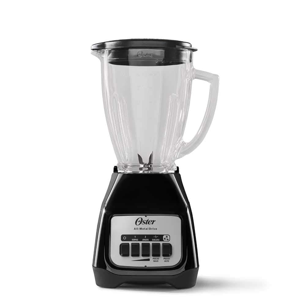 Oster® Licuadora Con Vaso De Vidrio Y Dos Velocidades Más Pulso Blstkagbpb