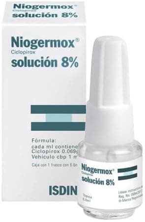 Niogermox 6.6ml Líquido Ciclopirox 8% (frasco)
