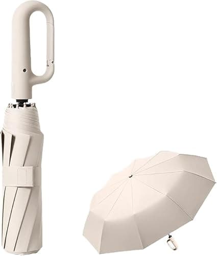 Paraguas Automático,Paraguas Plegable para Lluvia y Sol,paraguas