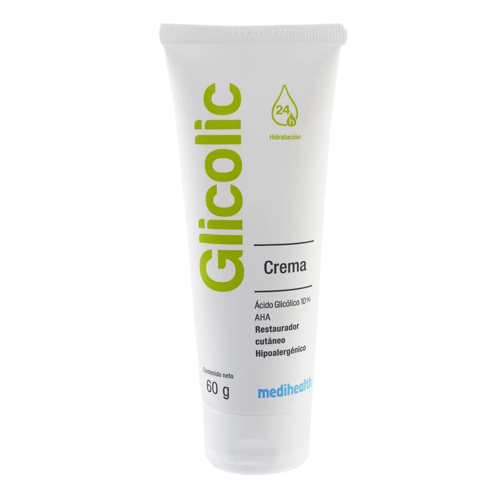 Glicolic Crema Hidratante Facial y Restaurador Cutáneo