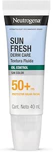 Neutrogena® Protector Solar Facial Sun Fresh Derm Care Oil Control Fluido 40ml