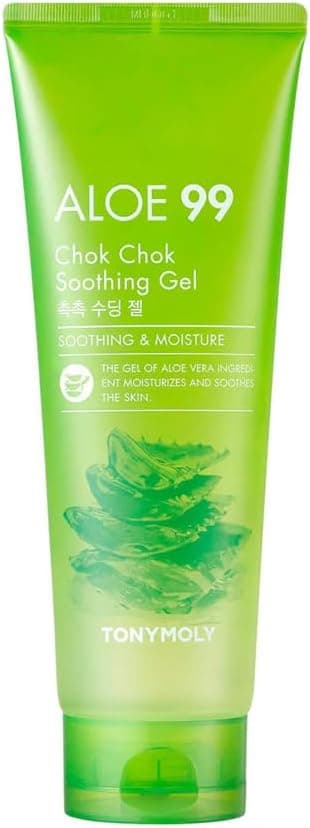 TONYMOLY Gel de Aloe 99% Chok Chok 250 ml Hidratante y Refrescante para Todo Tipo de Piel