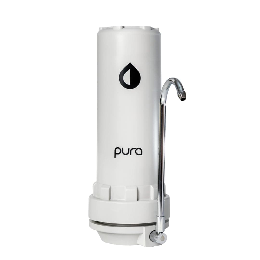 PURA SOMOS AGUA | Purificador de Agua Sobre Tarja | Fácil Instalación en tu Grifo | Mantenimiento