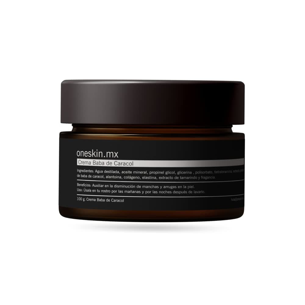 Crema Facial con Colágeno y extracto de Baba de Caracol
